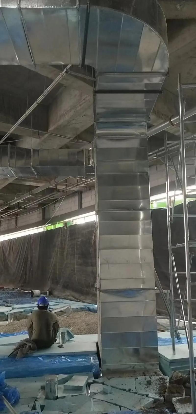 地排风管出图、设计与安装全指南 提升厨房通风效率的关键