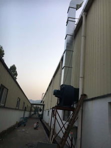 虎门制衣厂通风换气工程,风机排风设备